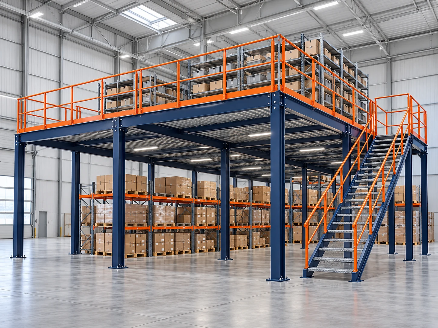 Mezzanine platforms concept visualization